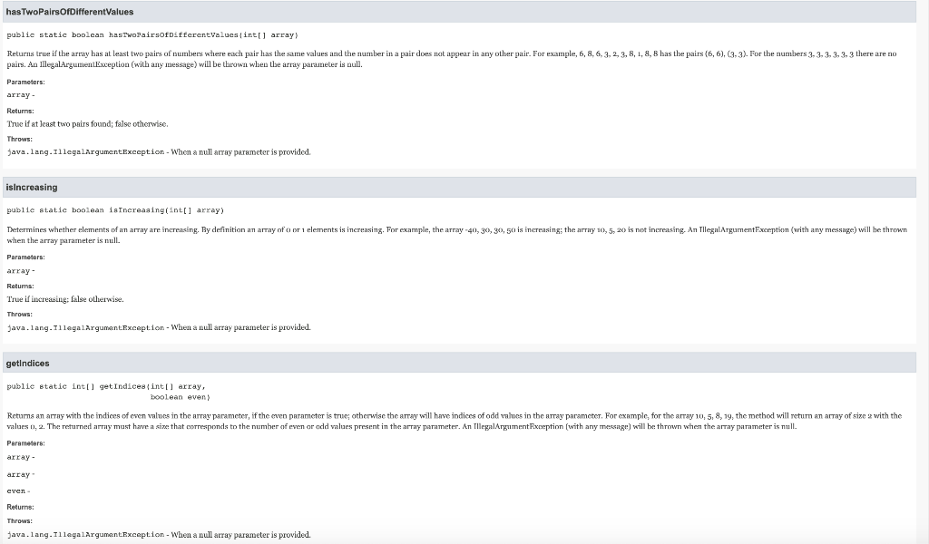Solved Constructor Details Utilities public Utilities () | Chegg.com