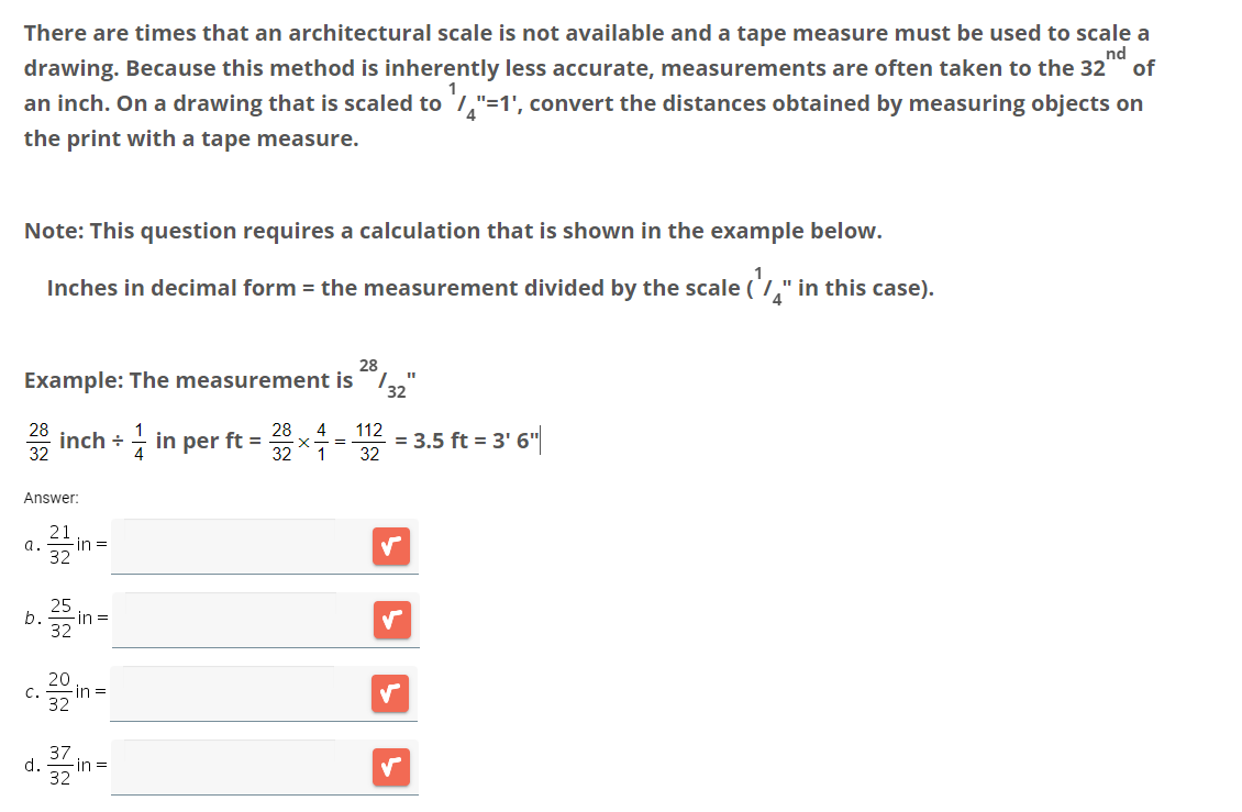 Architectural scale deals tape measure