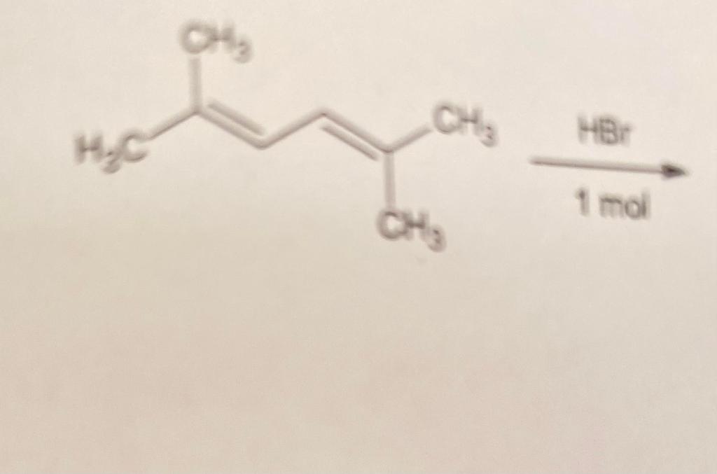 Solved B. Complete The Following Electrophilic Addition | Chegg.com