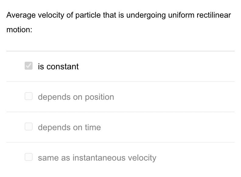 Solved Average velocity of particle that is undergoing | Chegg.com