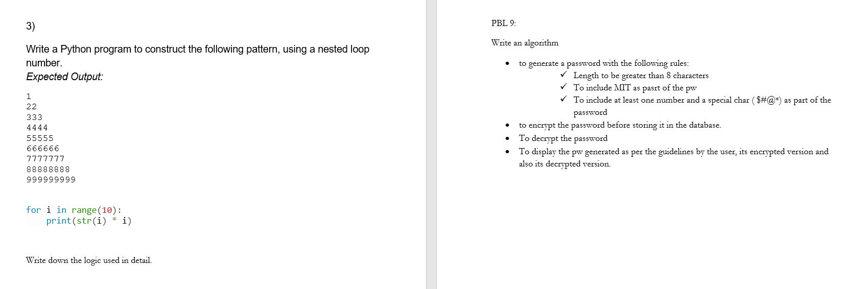 Solved 2 Write a Python program to create the multiplication | Chegg.com