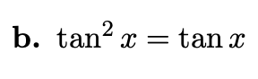 2sec 2 x tan 2 x 3 0