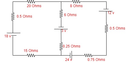 Solved Use KVL/KCL Method To Find All Current | Chegg.com