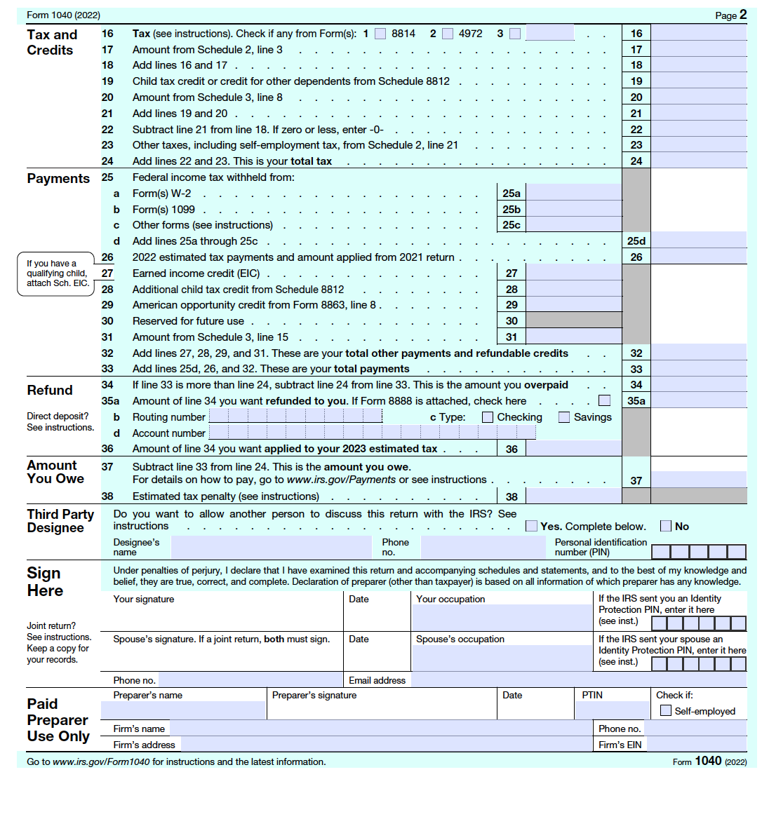 This assignment requires you to complete four tax | Chegg.com