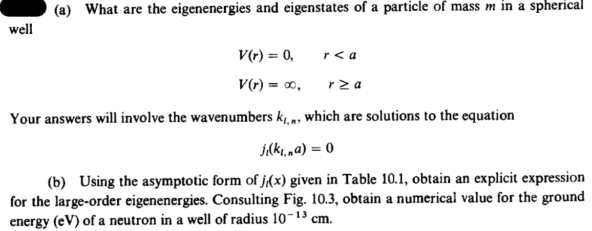 Solved (a) ﻿What are the eigenenergies and eigenstates of ﻿a | Chegg.com