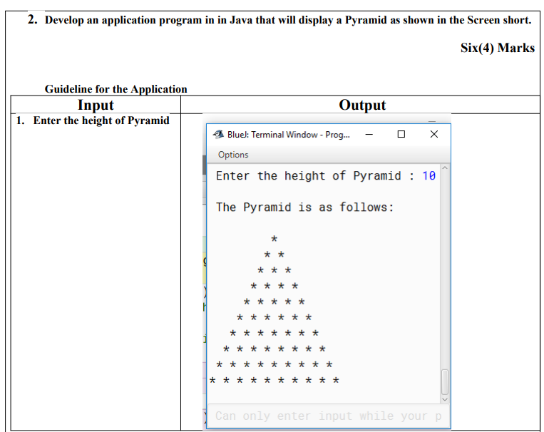 Solved 2 Develop An Application Program In In Java That Chegg Com