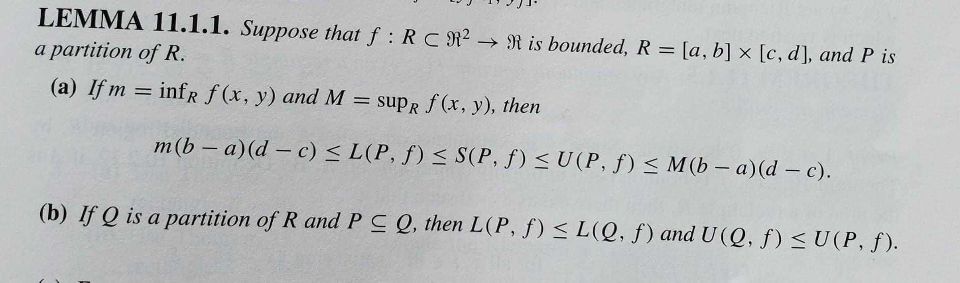 Solved Lemma 11 1 1 Suppose That F Rc R2 R Is Bounded Chegg Com
