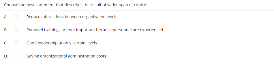 Solved Choose the best statement that describes the result | Chegg.com