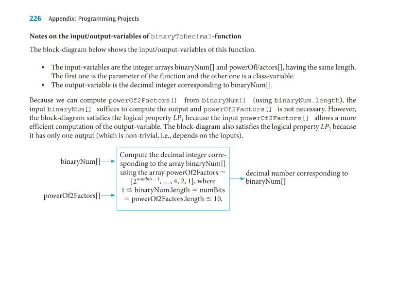 224 Appendix: Programming Projects Program \#8: | Chegg.com