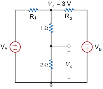 Solved If Vx = 3 V in the circuit in Figure 6, find the | Chegg.com