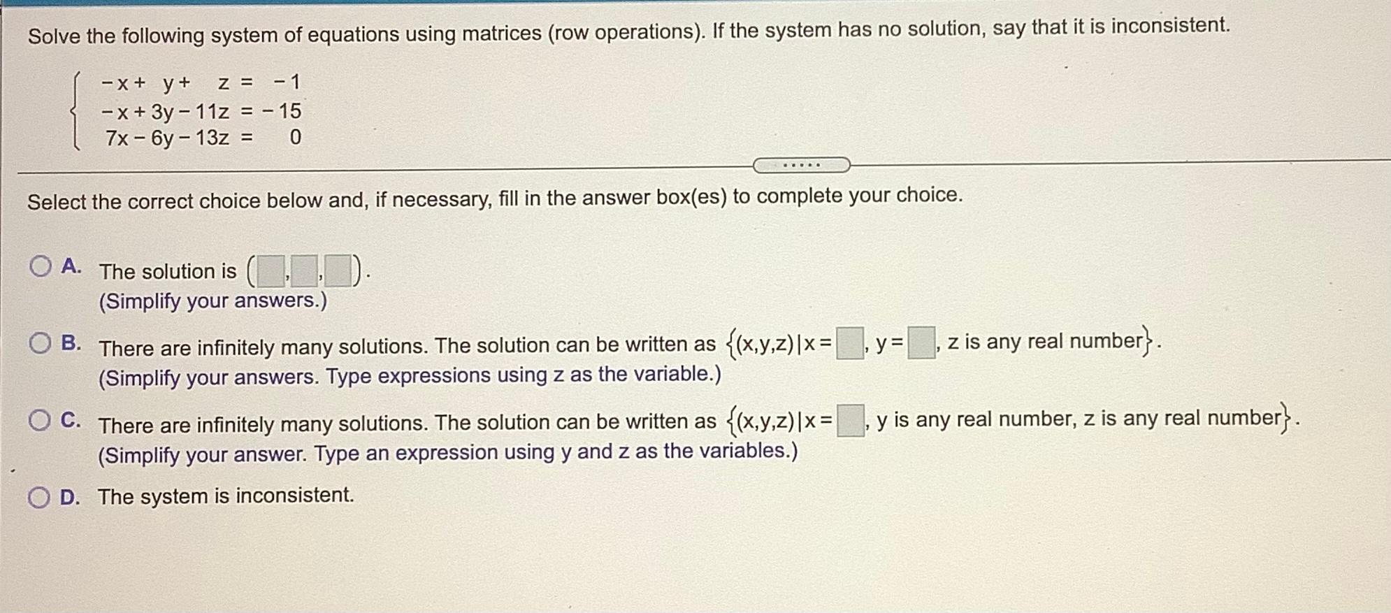 Solved This is Algebra math problem. If you can please help | Chegg.com