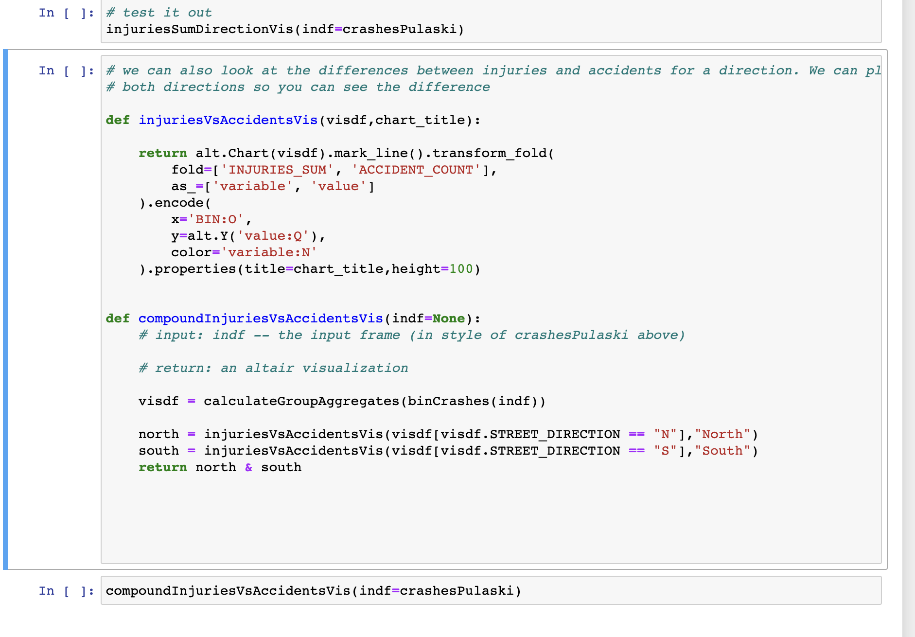 Solved \# let's generate the visualization def | Chegg.com