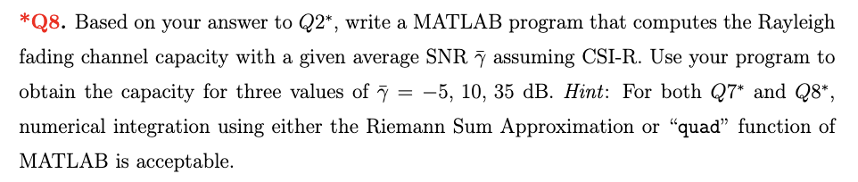 Solved The goal of this part is to analyze the Shannon | Chegg.com