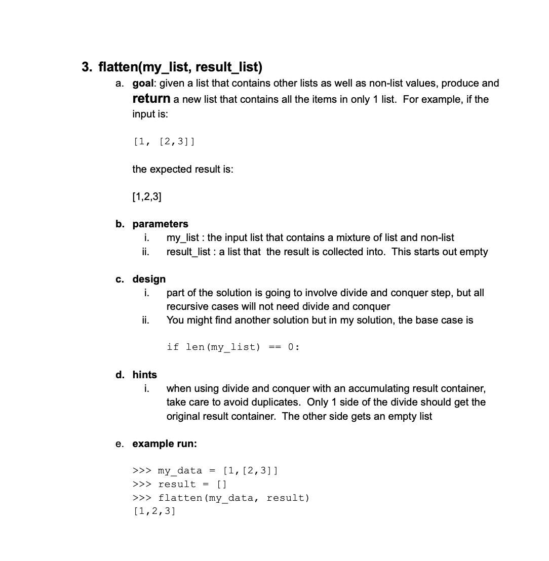 Solved Problem descriptions 1. General The first 3 problems | Chegg.com