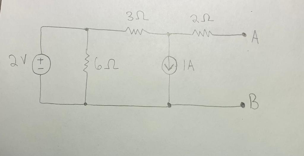 Solved Find the RTh and VOC between node a and node b. | Chegg.com