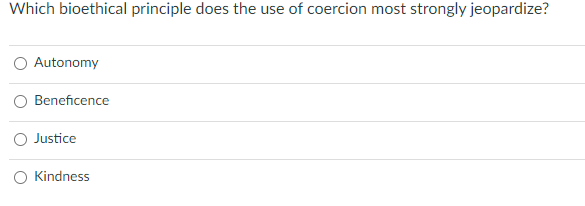 Solved Which is *NOT* one of the commonly held principles in | Chegg.com