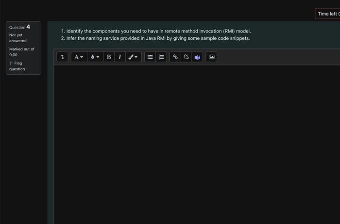1. Identify the components you need to have in remote | Chegg.com
