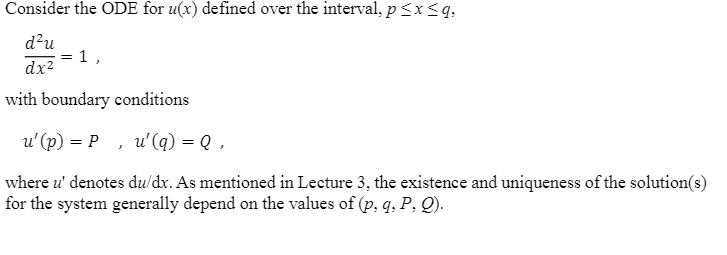 Solved I Find An Example Of The Values Of P Q P Q For Chegg Com