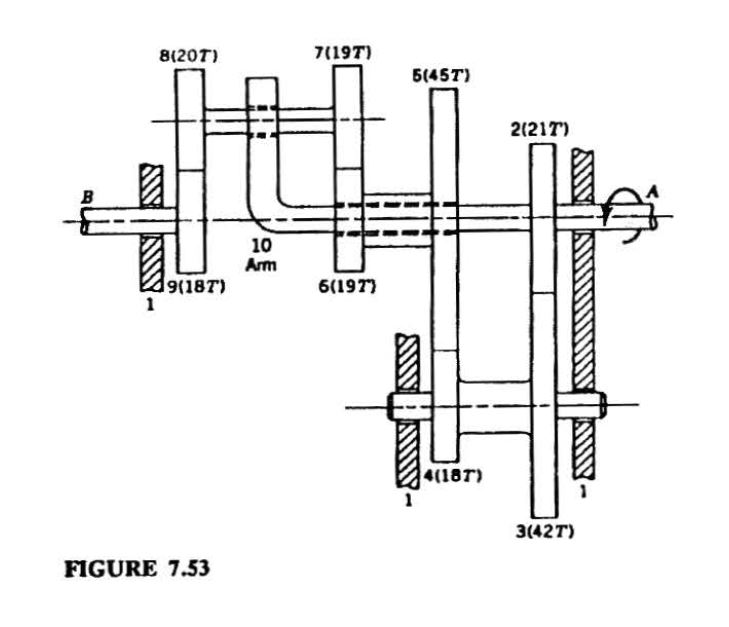 Solved How uragranm. Arm 10 is the output shaft. 7.49. In | Chegg.com