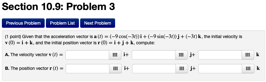 Solved Section 10.9: Problem 2 Previous Problem Problem List | Chegg.com