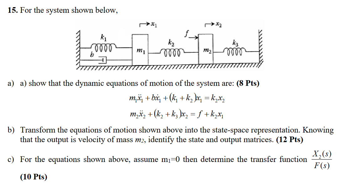 Solved PLEASE SOLVE ALL PARTS AND SHOW WORK NEATLY. IT | Chegg.com