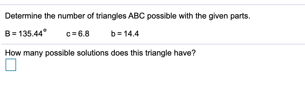 Solved 1 B Find The Area Of The Triangle Using The Formula A | Chegg.com