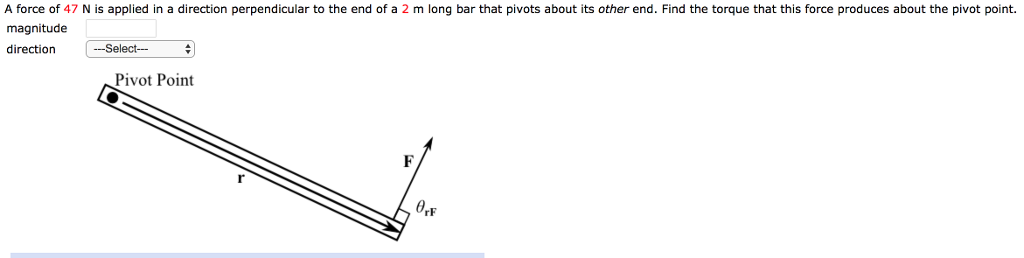 Solved t this force produces about the pivot point A force | Chegg.com