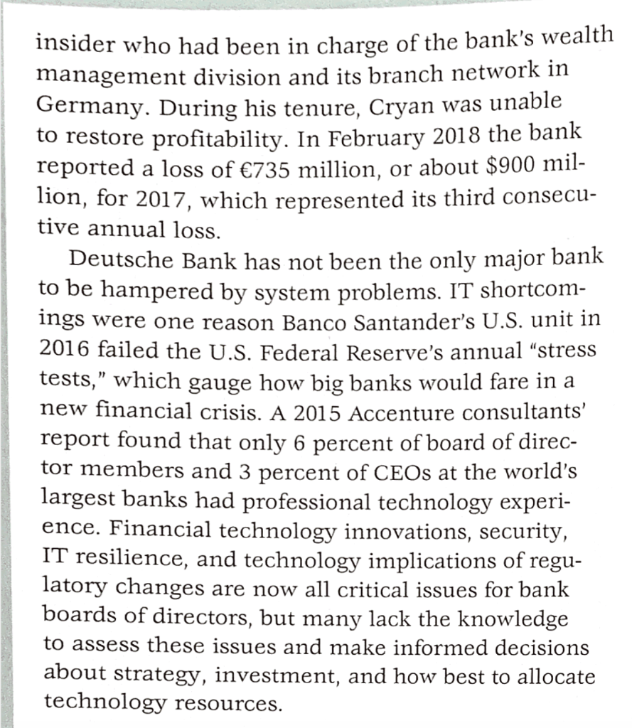 information systems used in banks