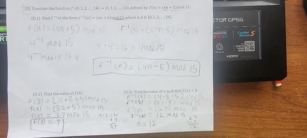 Solved help me with my homework I dont know if my answer are | Chegg.com