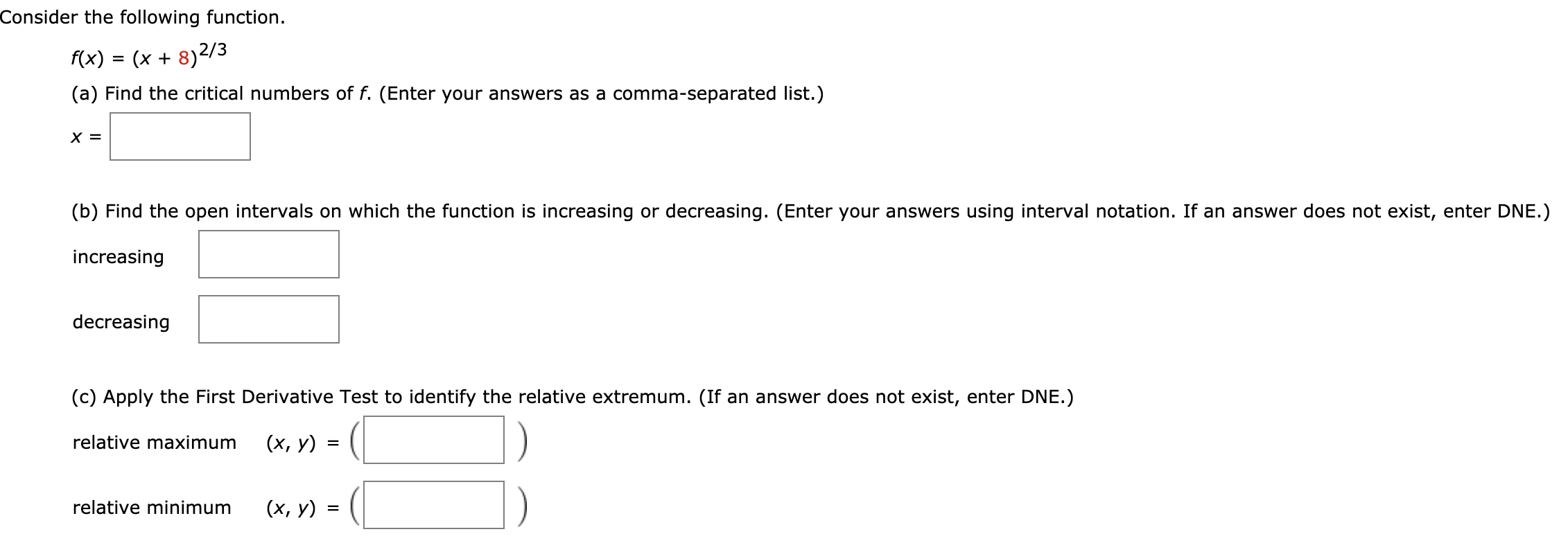 V is not a function. V is not a function