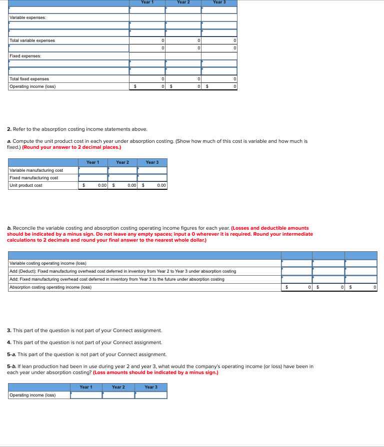 Solved Problem 8-18 Prepare and Interpret Statements; | Chegg.com