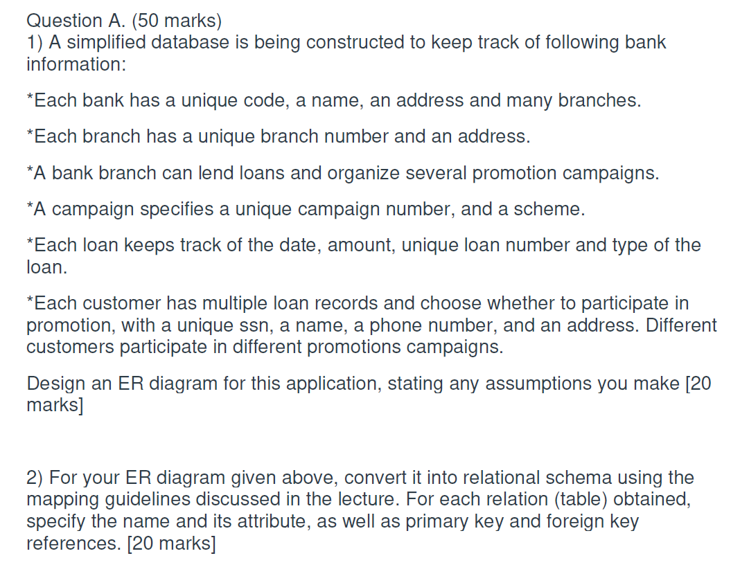 solved-question-a-50-marks-1-a-simplified-database-is-chegg
