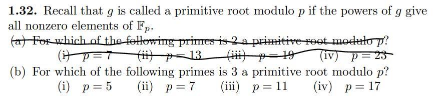 Solved Please do b) The answers should be 1) yes, 2) yes, | Chegg.com