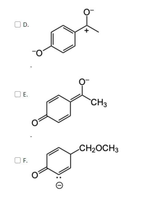 Solved COCH3 COCH3 A. CHOCH3 B. CHOCH3 O C. D. + O OD. + | Chegg.com