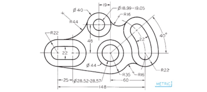 Solved Gear Arm. Create A Freehand Sketch. Use The 