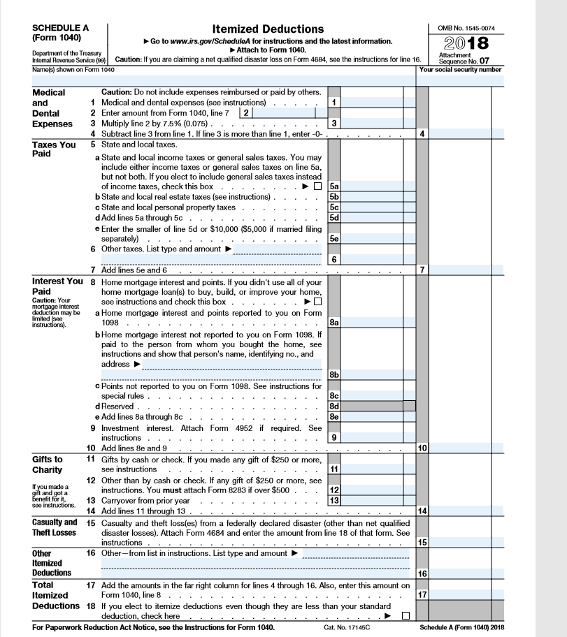 form 1040 health insurance deduction
 Because The Johnsons Live In Florida, Where There ...