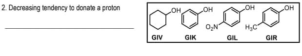 solved-2-decreasing-tendency-to-donate-a-proton-chegg