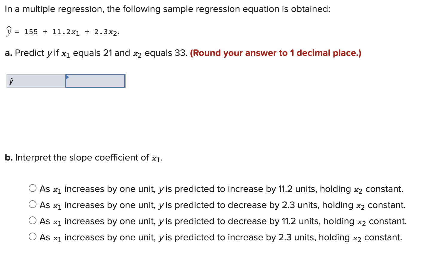 Solved In a multiple regression, the following sample | Chegg.com