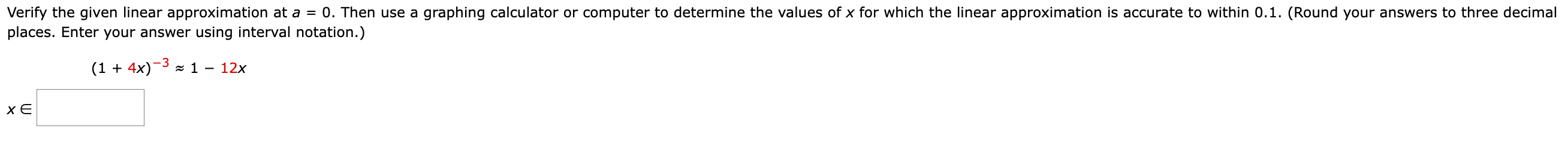 Solved places. Enter your answer using interval notation.) | Chegg.com