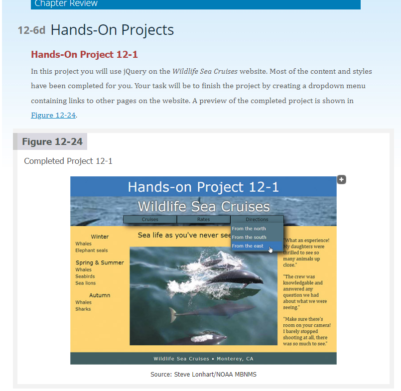 Solved JavaScript for Web Warriors Hands-On Project 12-1 Do | Chegg.com