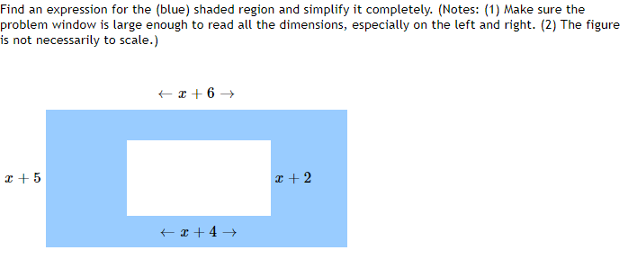 Solved Find an expression for the (blue) shaded region and | Chegg.com