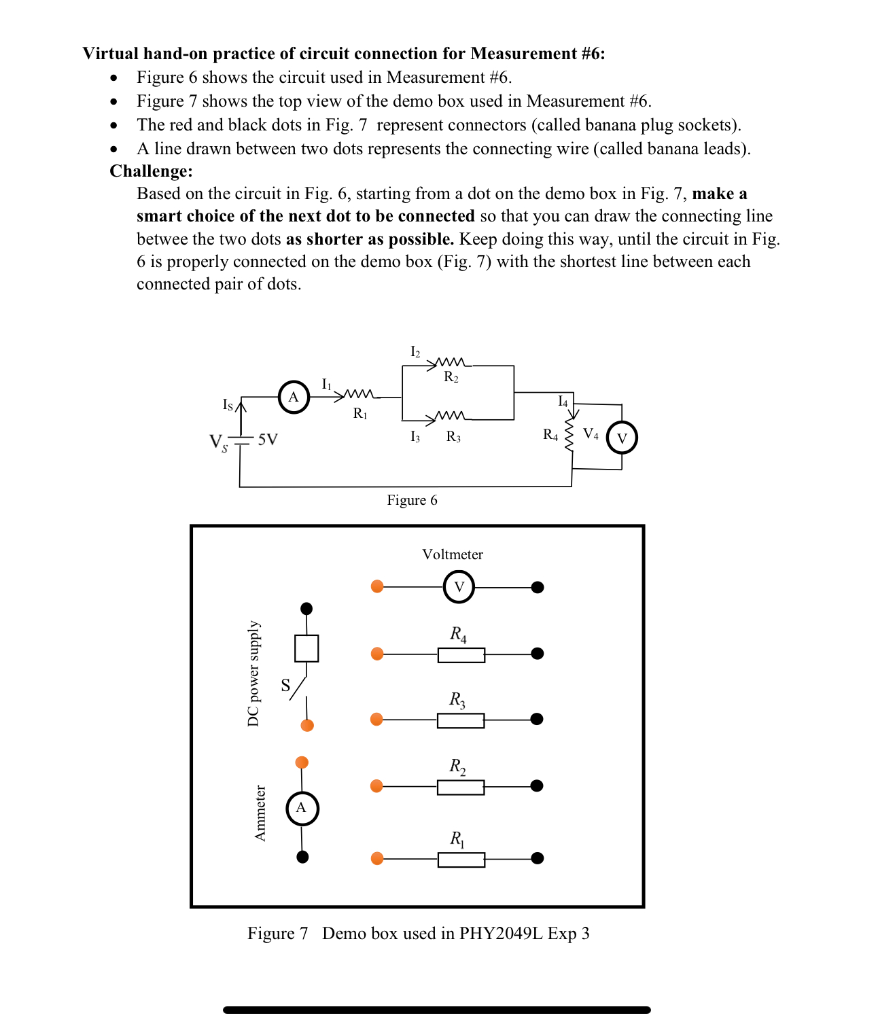 Solved Based on the circuit in Fig. 6, starting from a dot | Chegg.com