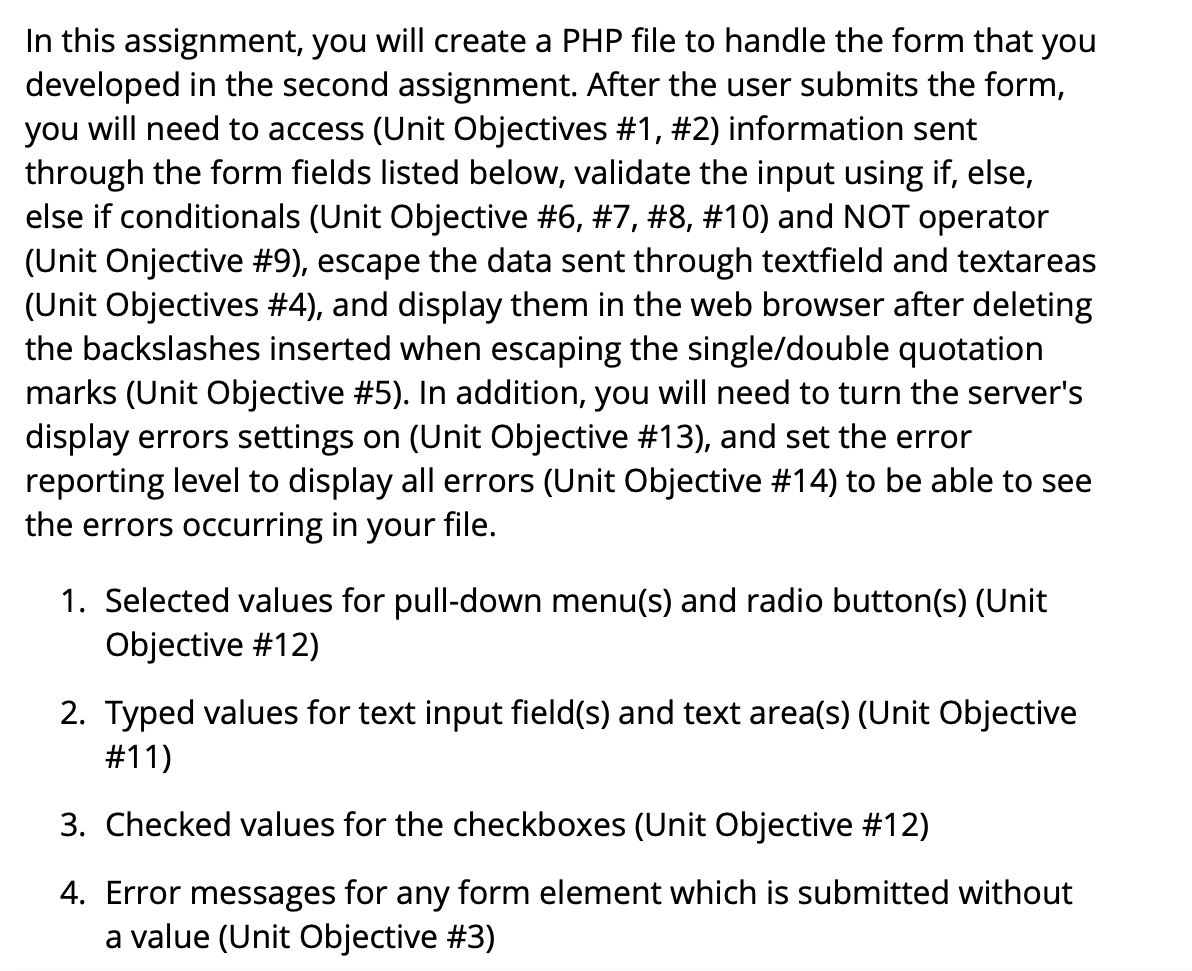 HTML Form