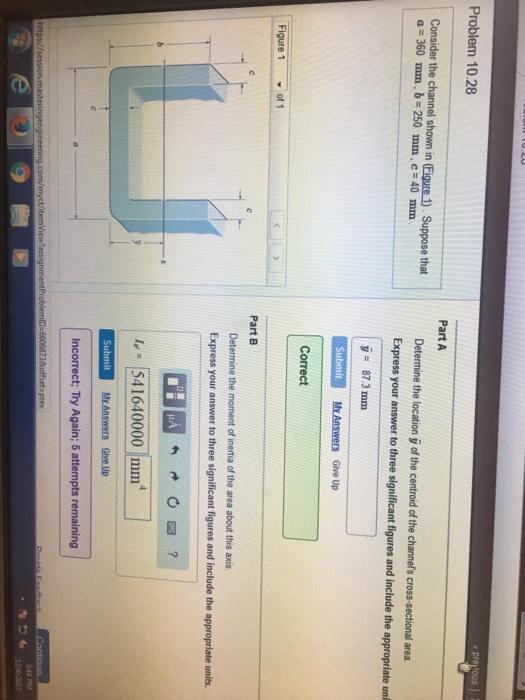 Solved Problem 10.28 Part A Consider the channel shown in | Chegg.com
