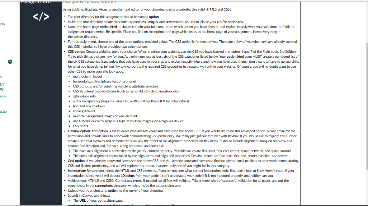 Solved Using Sublime, Brackets, Atom, or another text editor