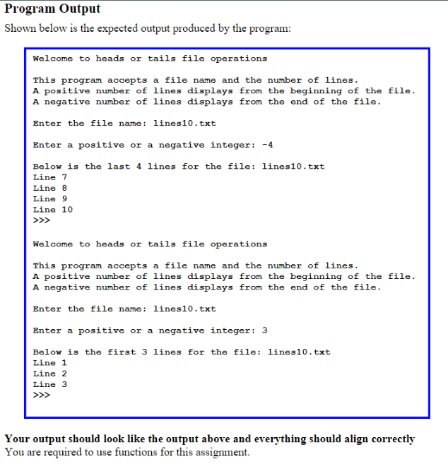 Solved Heads or Tails Python program Write a program that