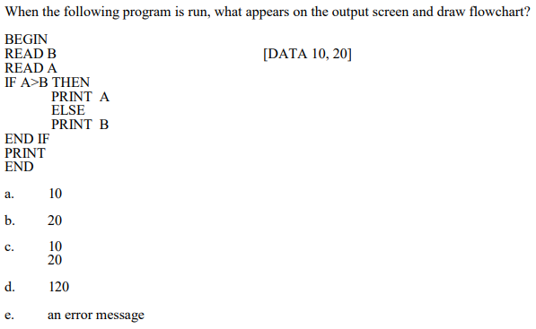 Solved When the following program is run, what appears on | Chegg.com