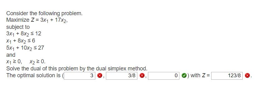 Solved Consider the following problem. Maximize Z = 3X1 + | Chegg.com