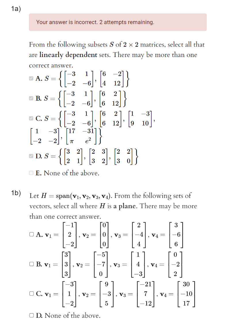 Solved This is a 2 ﻿part question. Please help ASAP, I will | Chegg.com