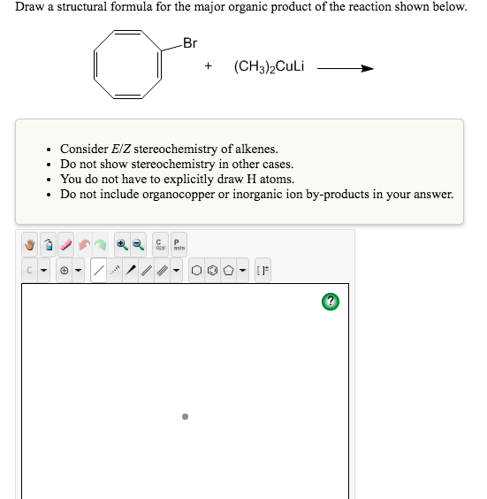 OneClass: Draw a structural formula for the major organic OneClass: Draw a structural formula for the major organic
